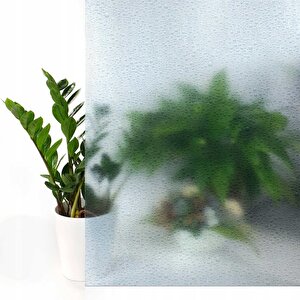 346-0246 Su Damlası Transparan Yapışkanlı Cam Folyo (45cm X 2mt)