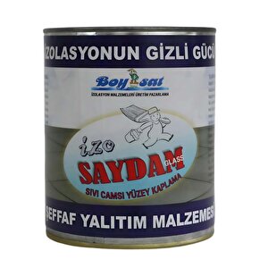 İzo Saydam Glass Seramik Karo Mermer Şeffaf Sıvı Cam İzolasyon Kaplaması 0.75 Kg