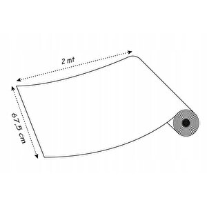 346-8181 Kendinden Yapışkanlı Ahşap Desen Folyo (67,5cm X 2mt)