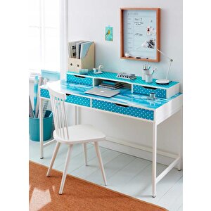 D-c-fix 346-0628 Turkuaz Puantiye Yapışkanlı Folyo (45cm X 2mt)