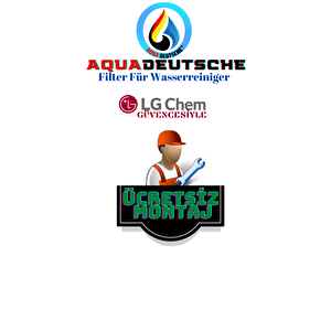 Aqua Deutsche Premi̇um Kirmizi Renk.ücretsi̇z Montaj 8 Litre. Gümüş İyon Tatlandiricili Su Arıtma Cihazı