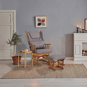 Relax Sallanan Sandalye Gri̇