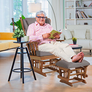 Relax Sallanan Sandalye Gri̇