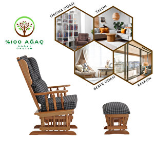 Relax Sallanan Sandalye Kaz Antrasi̇t