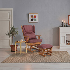 Relax Sallanan Sandalye Bordo