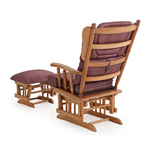 Relax Sallanan Sandalye Bordo