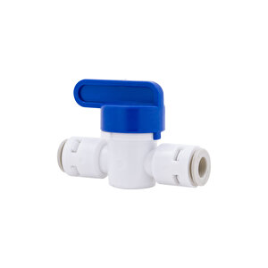 Overwater Su Arıtma Cihazı Plastik Ara Vana 1/4’’ Quick - 6mm
