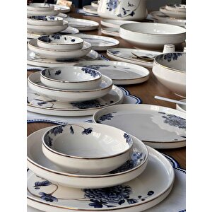 Yemek Takımı Blue Blanch 80 Parça 12 Kişilik