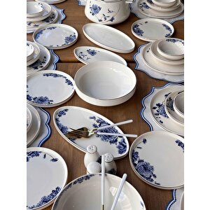 Yemek Takımı Blue Blanch 80 Parça 12 Kişilik