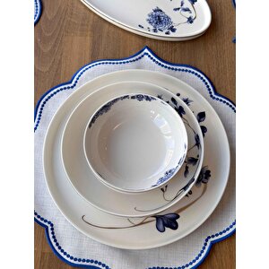 Yemek Takımı Blue Blanch 80 Parça 12 Kişilik