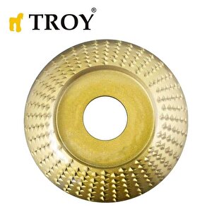 Troy  Avuç Taşlamalar Için Ahşap Törpü Diski, Yarı Küre