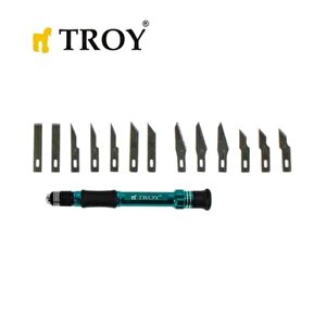 Troy Hobi Maket Bıçağı Seti Sağlam Taşıma Kutusu