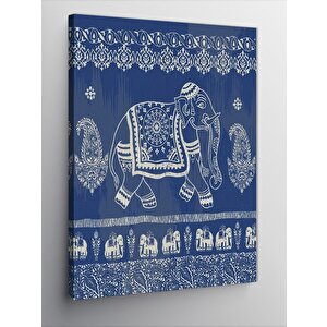 Kanvas Tablo Hintli Fil 70x100 cm