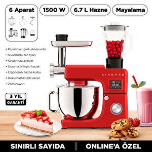 Modore Ksm4000 Mutfak Şefi̇ - Kırmızı