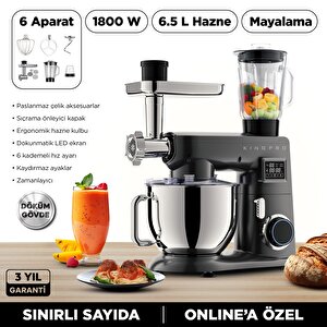 Pro Damboo Ksm4001 Mutfak Şefi̇ Antrasi̇t