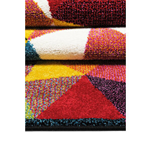 Konfor Geo Renkli Modern Dokuma Halısı 6877 160x230 cm