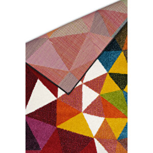 Konfor Geo Renkli Modern Dokuma Halısı 6877 160x230 cm