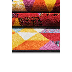 Konfor Geo Renkli Modern Dokuma Halısı 6875 200x290 cm