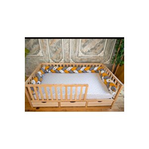 Montessori Ahşap Karyola - Montessori Yatak - Montessori Karyola -  -17 90x190 cm