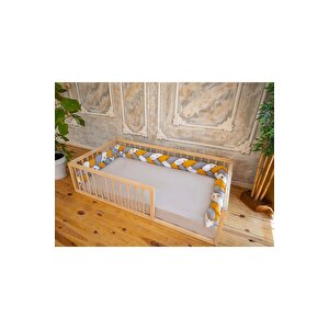 Montessori Ahşap Karyola -montessori Karyola - Montessori Yatak 80x180 cm
