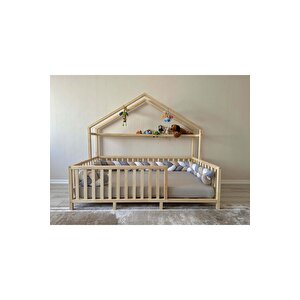 Montessori Ahşap Karyola - Montessori Yatak - Montessori Karyola - Oppipo-18 100x200 cm