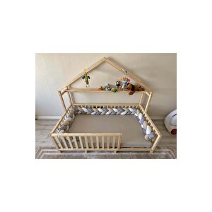 Montessori Ahşap Karyola - Montessori Yatak - Montessori Karyola - Oppipo-18 100x200 cm