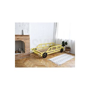 Ahşap Montessori Karyola - Masif Ahşap Karyola - Montessori Çocuk Ve Bebek Yatak Opmont-09 80x180 cm