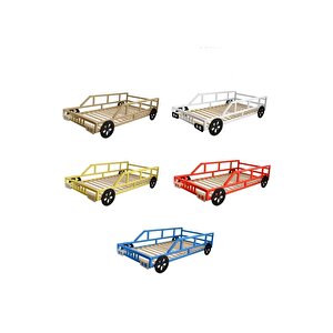 Ahşap Montessori Karyola - Masif Ahşap Karyola - Montessori Çocuk Ve Bebek Yatak Opmont-09