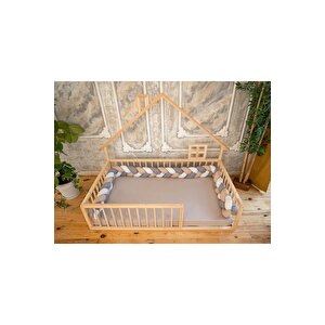 Montessori Ahşap Karyola - Montessori Yatak - Montessori Karyola Opmont-16