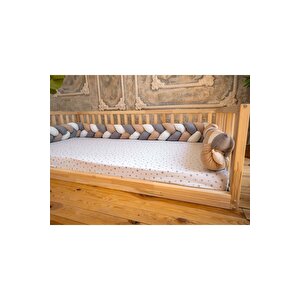 Montessori Ahşap Karyola - Montessori Karyola - Montessori Yatak - Opmont-23 120x200 cm