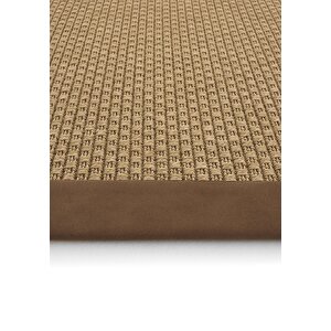 Cool Halı Viyana Art 02 Hasır Dokulu Balkon Halısı İthal Sisal Halı Yolluk Bordürlü Mutfak Halısı