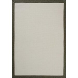 Riga Art 02 Hasır Dokulu Balkon Halısı İthal Sisal Halı Yolluk Bordürlü Mutfak Halısı 100x350 cm