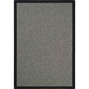 Londra Art 01 Hasır Dokulu Balkon Halısı İthal Sisal Halı Yolluk Bordürlü Mutfak Halısı 100x300 cm