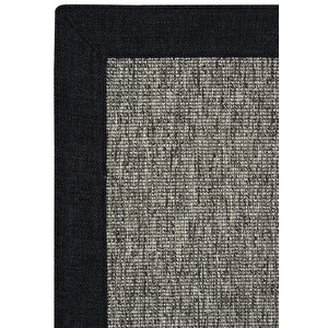 Cool Halı Londra Art 01 Hasır Dokulu Balkon Halısı İthal Sisal Halı Yolluk Bordürlü Mutfak Halısı