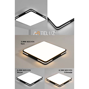 Arteluz Kare Model Modern Plafonyer Avi̇ze (50x50 Cm)