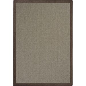 Montana Art 01 Hasır Dokulu Balkon Halısı İthal Sisal Halı Yolluk Bordürlü Mutfak Halısı 100x250 cm