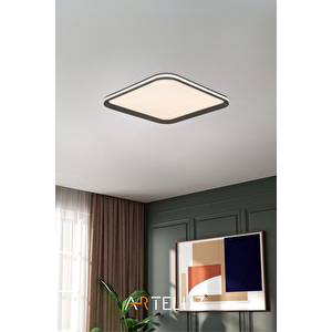 Luxury Kare Platin Model Modern Plafonyer Avi̇ze (40 Cm)