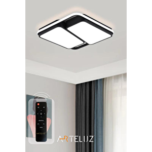 Kesi̇k Kare Model Modern Plafonyer Avi̇ze (50x50 Cm)