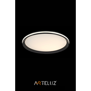 Luxury Yuvarlak Platin Model Modern Plafonyer Avi̇ze (50 Cm)