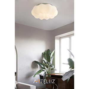 Arteluz Luxury Bulut Model Modern Plafonyer Avi̇ze (45 Cm)