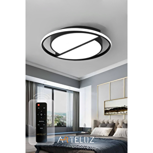 Kesi̇k Yuvarlak Model Modern Plafonyer Avi̇ze (50 Cm)