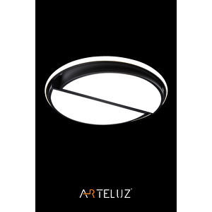 Arteluz Kesi̇k Yuvarlak Model Modern Plafonyer Avi̇ze (50 Cm)