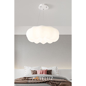 ARTELUZ Luxury Bulut Model Modern Sarkıt Avize (55 Cm)