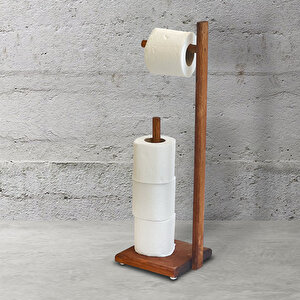 Wc Kağıtlık Tuvalet Kağıtlığı Ahşap Banyo 3025