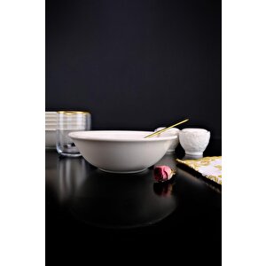 Deniz Form 6'lı Porselen Kase Seti 16 Cm Krem - Tl4034859 C320.003
