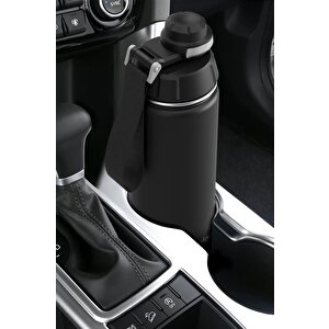 Stevig 1 Hand Leak-proof Sızdırmaz Çelik Termos 500 Ml Black St-207