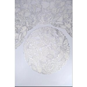 Acar 6’lı Amerikan Servisi Supla Yuvarlak Gümüş 38 Cm – Acr-283 C320.033