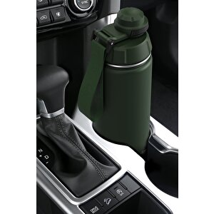 Stevig 1 Hand Leak-proof Sızdırmaz Çelik Termos 500 Ml Green St-208