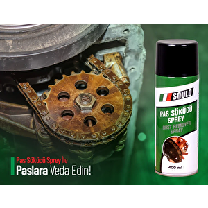 Pas Sökücü Bakım Spreyi 400ml Yağlayıcı Ve Koruyu Sprey