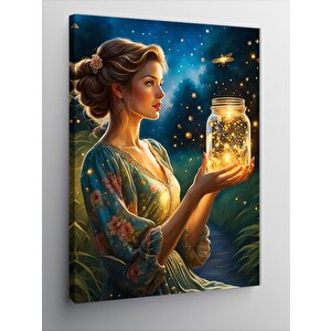 Kanvas Tablo Ateş Böcekleri 70x100 cm